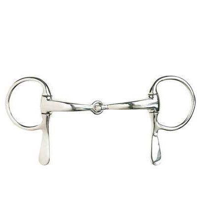 Mors d'attelage brisé, demi courbé