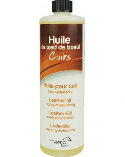 Huile de pieds de boeuf Hippo-Tonic pour cuirs 500ml