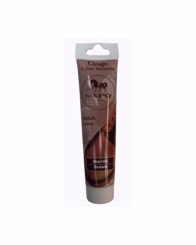 Cirage brun Sapo tube de 100ml